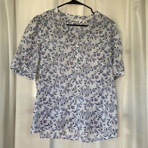 Floral Lucky Brand Blouse